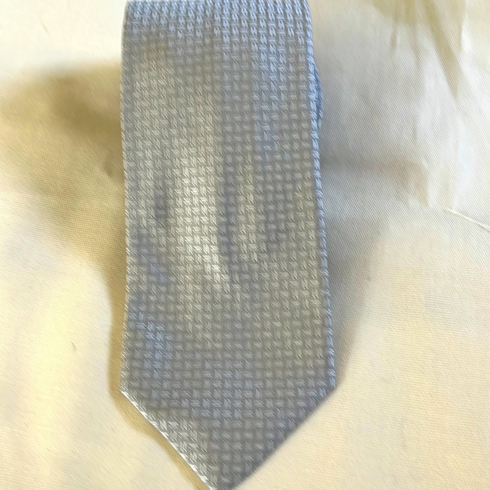 NWOT! Paolo Albizzati Handmade in Italy 🇮🇹 Men’s Silk Necktie. Gray - Picture 1 of 3